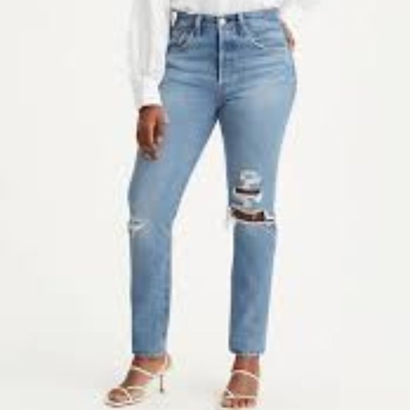 Levi’s Premium 501s High Rise Skinny (2019), Capital E, 29x28, NWT, $98 MSRP